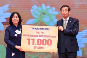 Vingroup ủng hộ 11.000 tỷ chăm lo gia đình có công với cách mạng