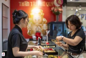 Giá vàng trong nước bất ngờ lặng sóng