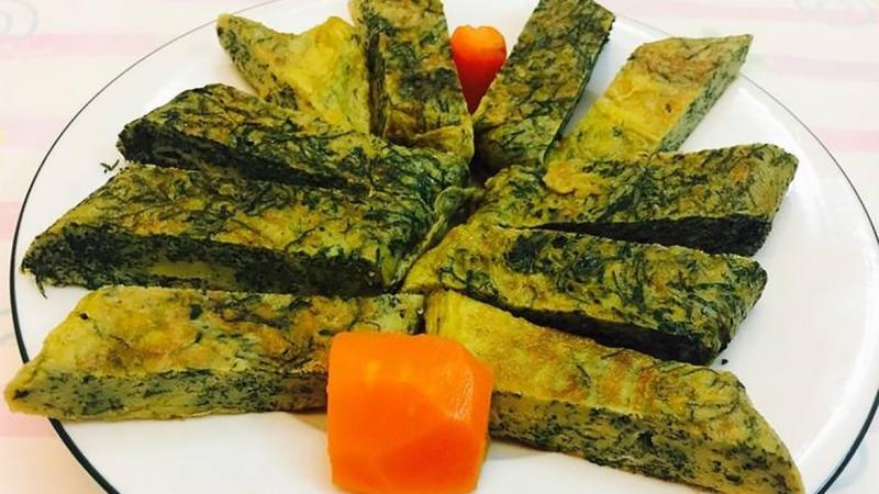 trứng rán lá ảnh 1 trứng rán lá ảnh 1