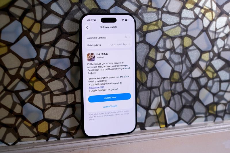 ios 27 public beta ảnh 1