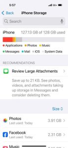 Lỗi lạ khiến iPhone cạn dung lượng