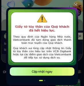 Khách hàng Vietcombank, BIDV… dễ dàng bị cắt dịch vụ với lý do này