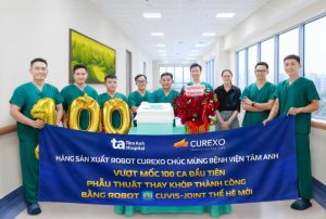 Bệnh viện Tâm Anh dẫn đầu ‘siêu robot thay khớp’ vượt mốc 100 ca khó