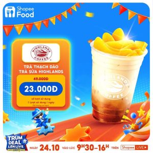 Rủ nhau nhập tiệc, săn deal món ngon giảm đến 50% cùng ShopeeFood